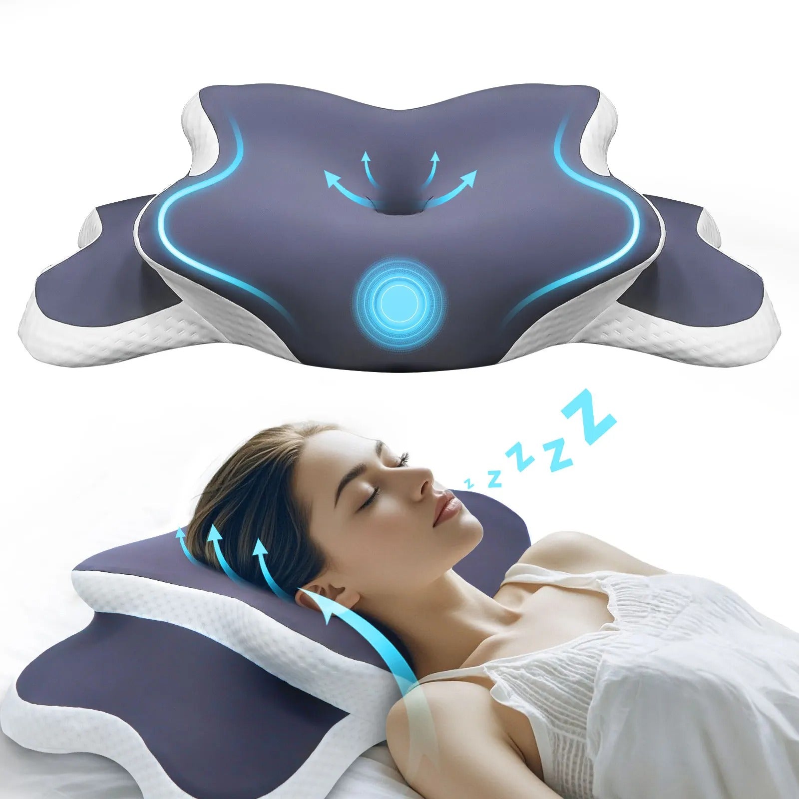 Cervical Neck Pillow for Pain Relief